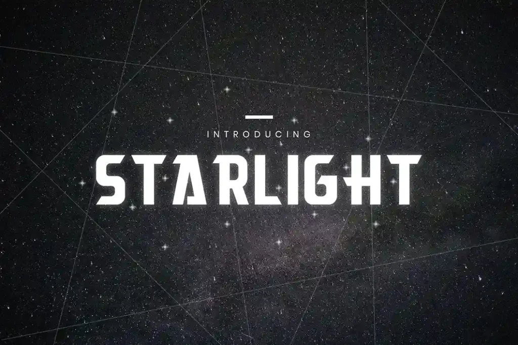 Starlight - Font by Blesstudio