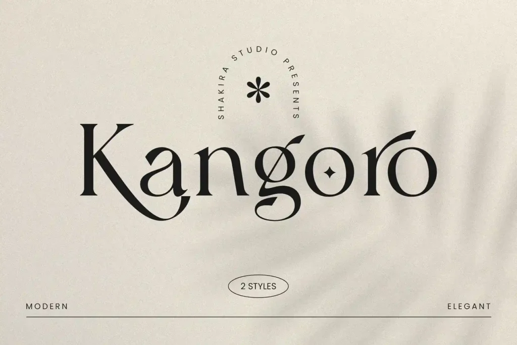 Kangoro Font Preview