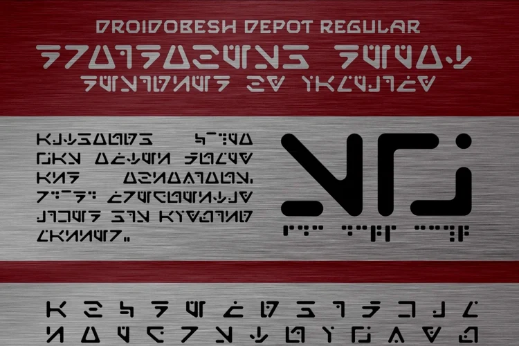 Droidobesh Depot Font 