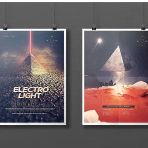 Electrifying Music Flyer Template