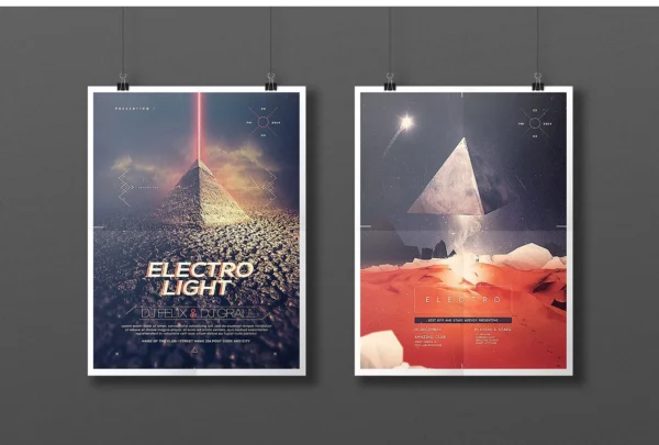 Electrifying Music Flyer Template