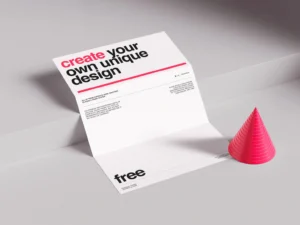 Free A4 Brand Paper Mockup