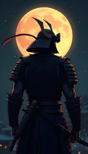 Japanese Ninja Anime iPhone Wallpaper