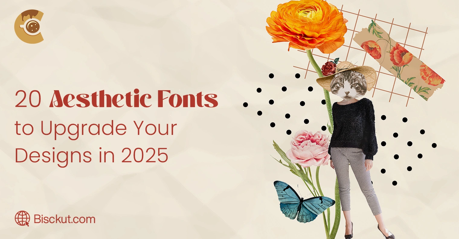 20 Trendy Aesthetic Fonts to Upgrade Your Designs in 2025