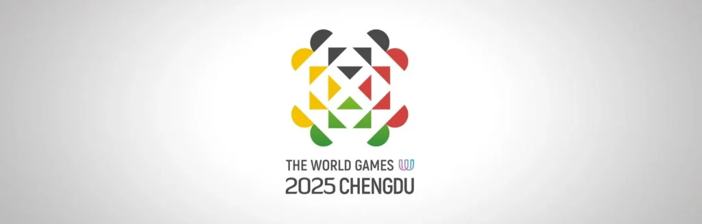 Visual of world games 2025 logo