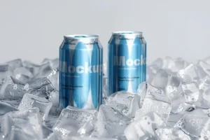 Soda Cans Mockup