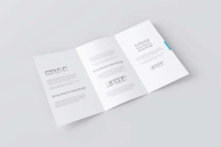 Professional Trifold Brochure Mockup - Image 3