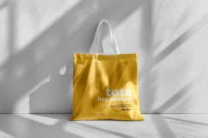 Free Tote Bag Mockup PSD