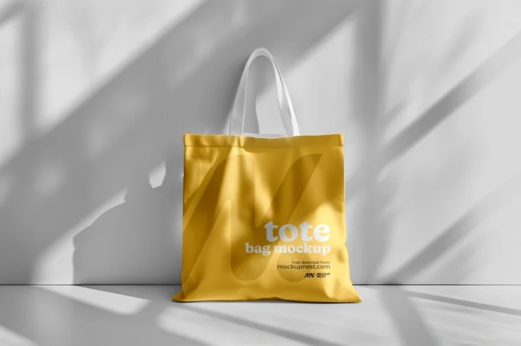 Free Tote Bag Mockup PSD