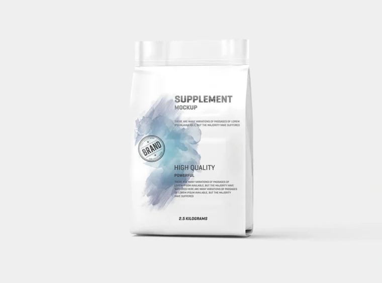 Protein Pack and Jar Mockup