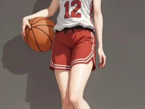 Anime Style Basketball Girl Wallpaper