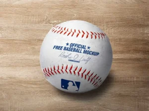 Free Baseball Logo Mockup