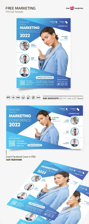 Free Corporate Marketing Flyer Template