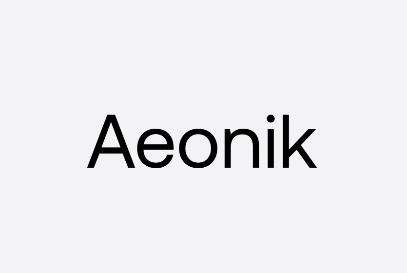 Aeonik logo