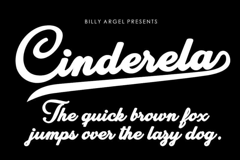 Cinderela logo font