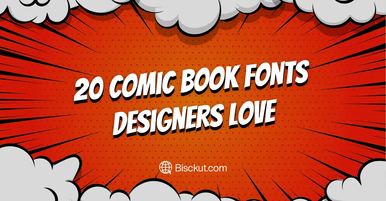 20 Professional Comic Book Fonts Designers Love