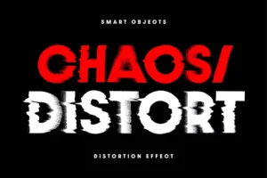 Free Distortion Text & Graphic Effect