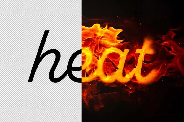 Free Melting Fire Flames Text Effect!