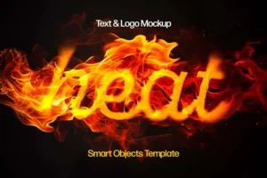 Free Melting Fire Flames Text Effect!