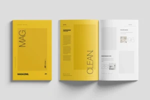 Free Professional Magazine Mockup