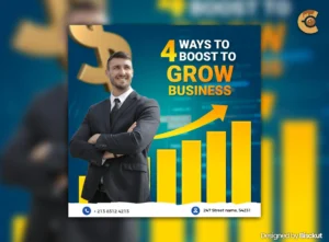 Free Business Growth Flyer Template