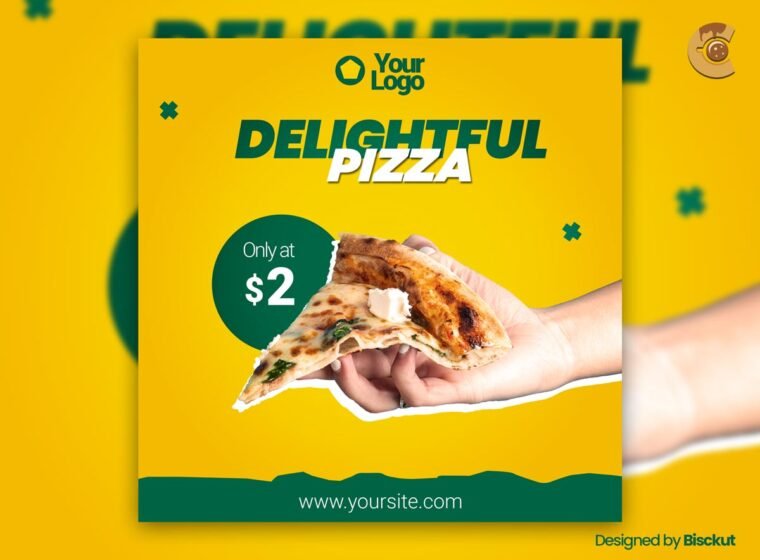 Free Pizza Offer Flyer Template