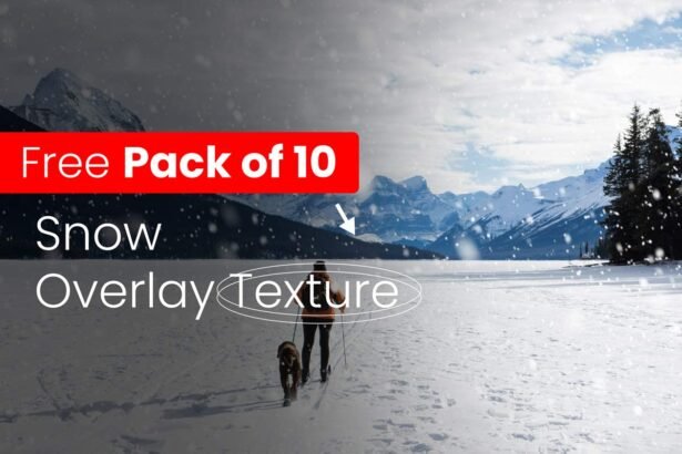 Pack of 10 Snow Overlay