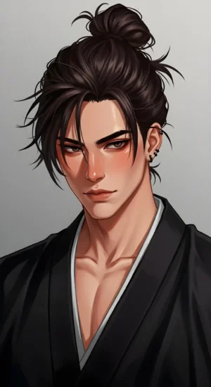 Free Stylish Anime Samurai Wallpaper