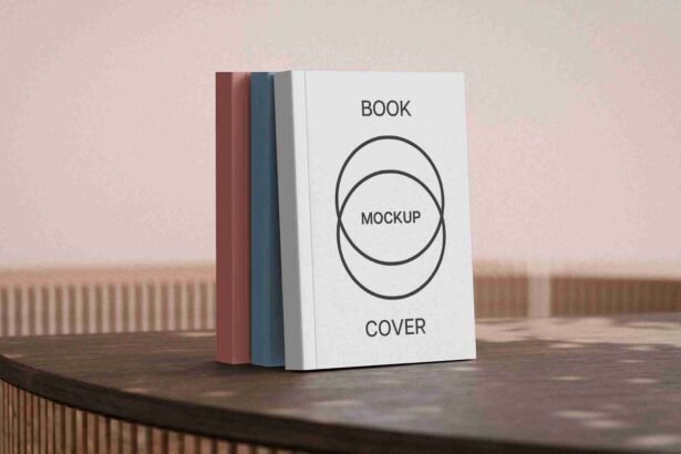 Realistic Book Covers Mockup