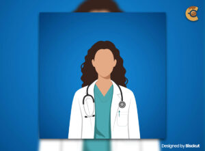 Free Female Doctor Vector Illustration