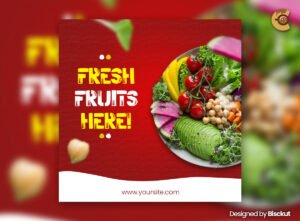 Free Organic Food Promotion Flyer
