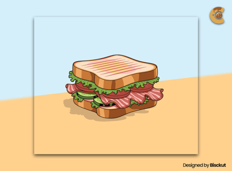 Free Sandwich Vector Illustration