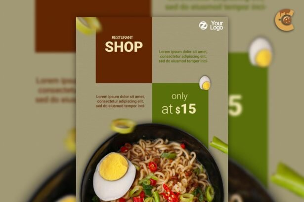 Free Café Promotional Flyer