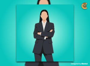 Free Business Woman Illustration