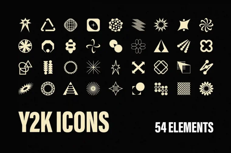 Free Y2K Icons Collection