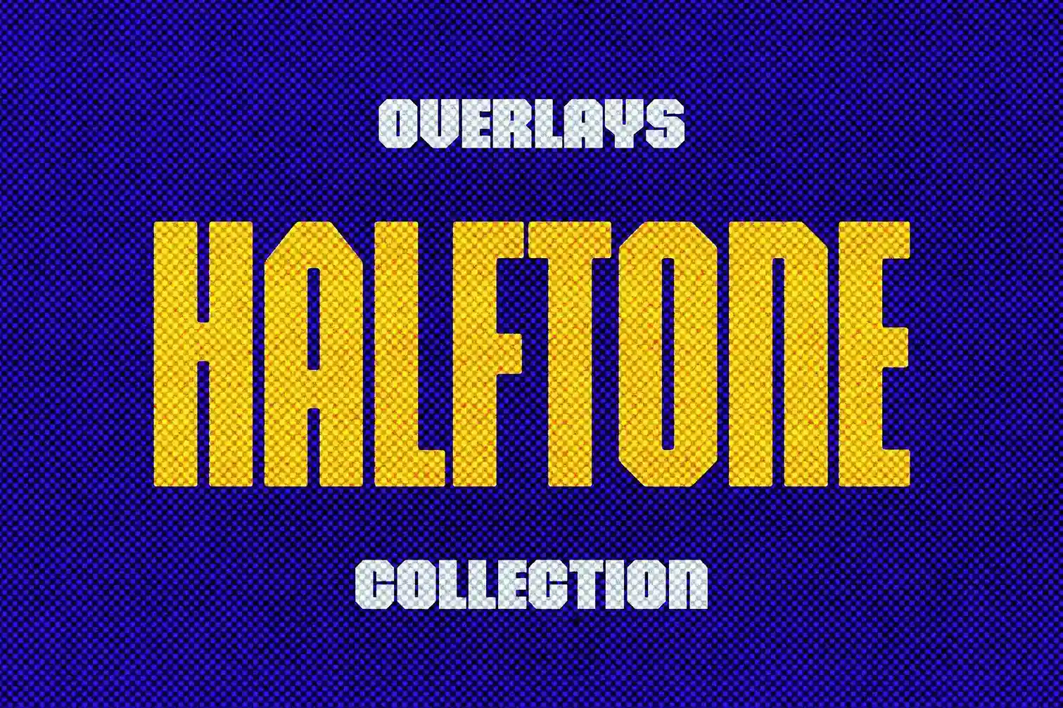 Free Halftone Paper Overlays Pack | Bisckut Halftone paper overlays for poster design