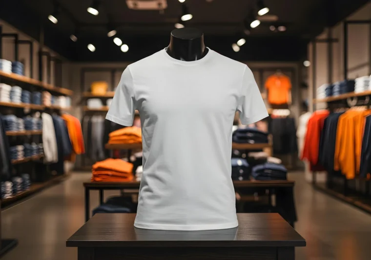 Free Mannequin T-Shirt Mockup - Image 2