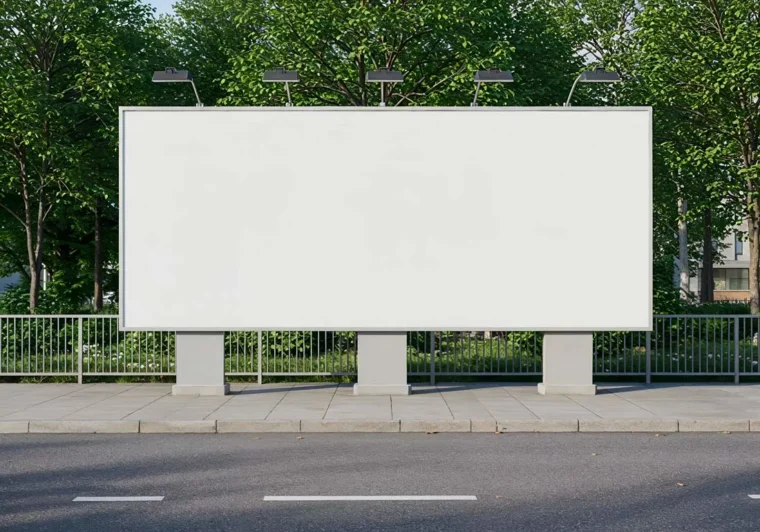 Free Street Billboard Mockup PSD - Image 2