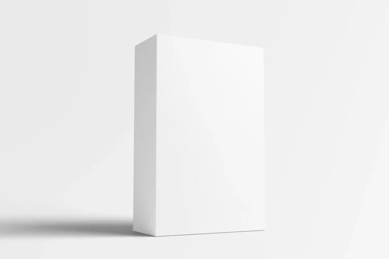 3D software product box mockup ideal for app branding and digital marketing visuals